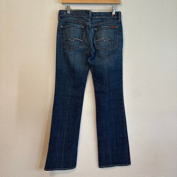 🌴 7 For All Mankind Bootcut Jeans, Size 28 - Picture 9 of 12